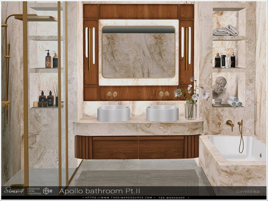 Галерея мода Набор для ванной Apollo bathroom #3